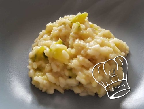 Risotto aux courgettes et parmesan