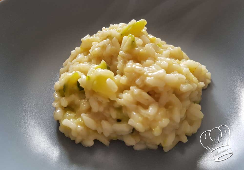 Risotto aux courgettes et parmesan