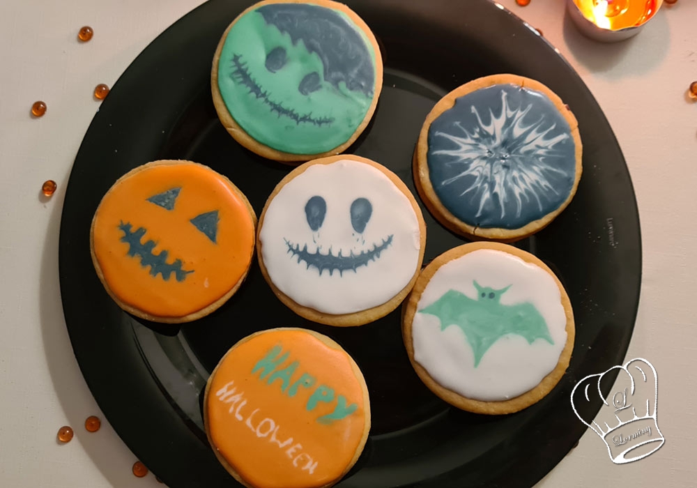 Biscuits d'Halloween (glaçage royal + biscuit)