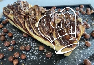 Babka chocolat noisette