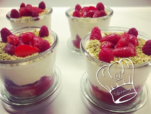 Tiramisu fraises framboises 1