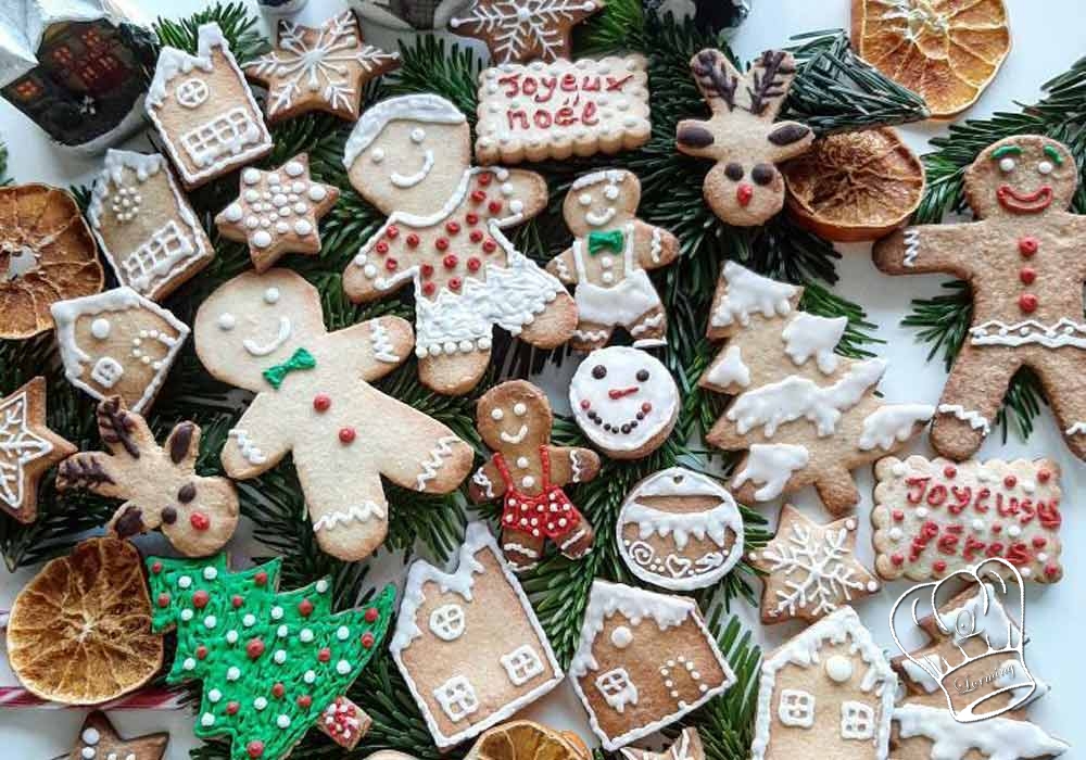 Biscuits de Noël à la vanille et fleur d'oranger