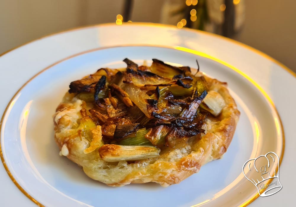 Tartelettes aux poireaux