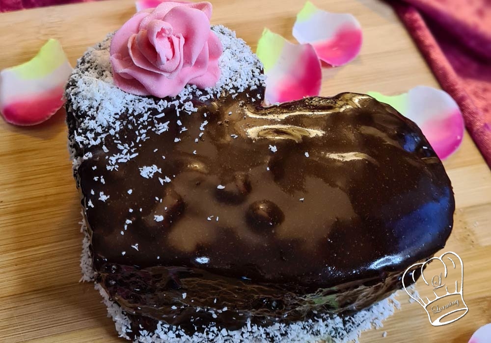 Gateau st valentin coco dec