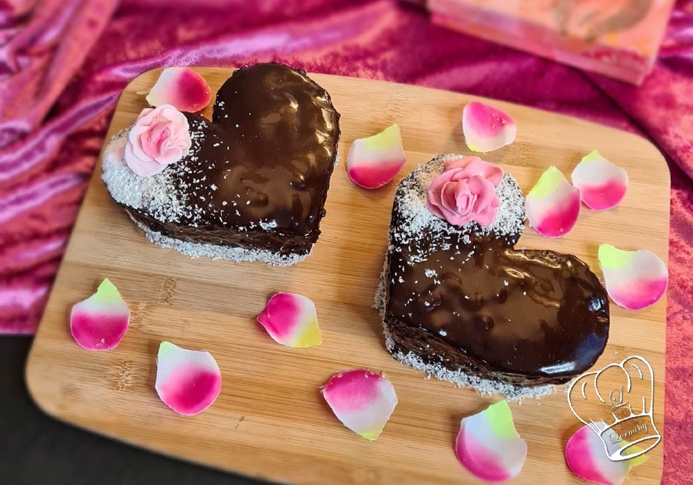 Gateau st valentin deux