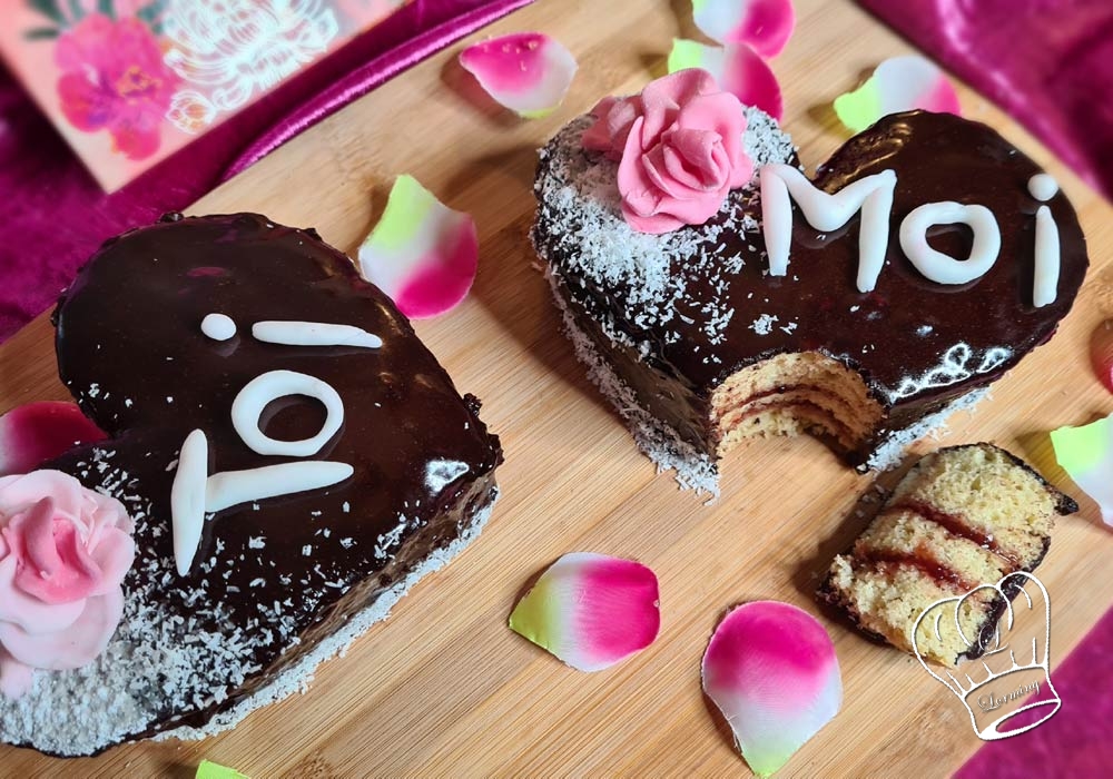 Gateau st valentin toi moi