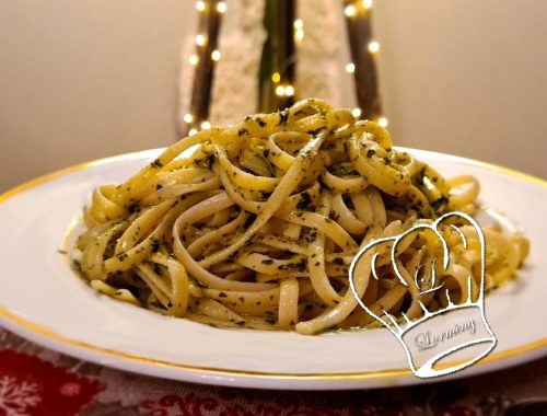 Pates au pesto de basilic