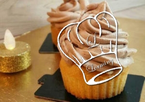 Cupcake vanille-chocolat
