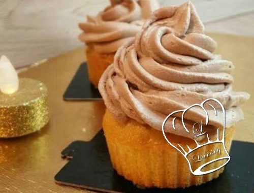 Cupcake vanille chocolat