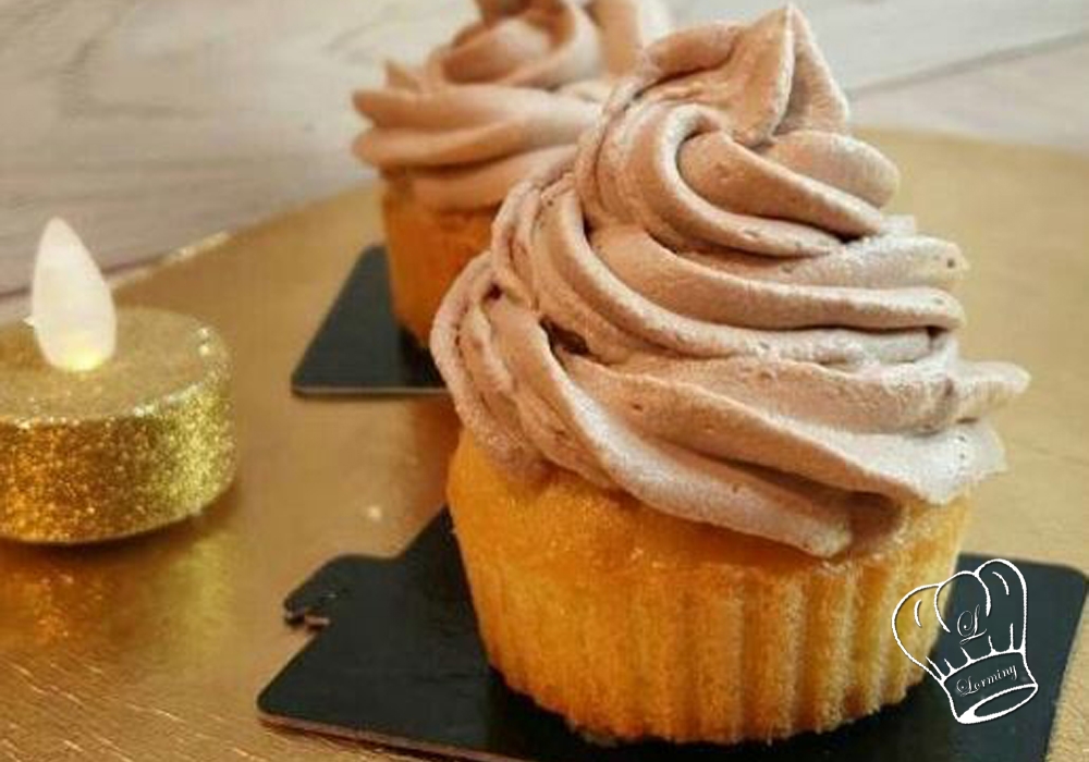 Cupcake vanille chocolat