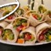 Wraps au surimis salade tomates et mayonnaise