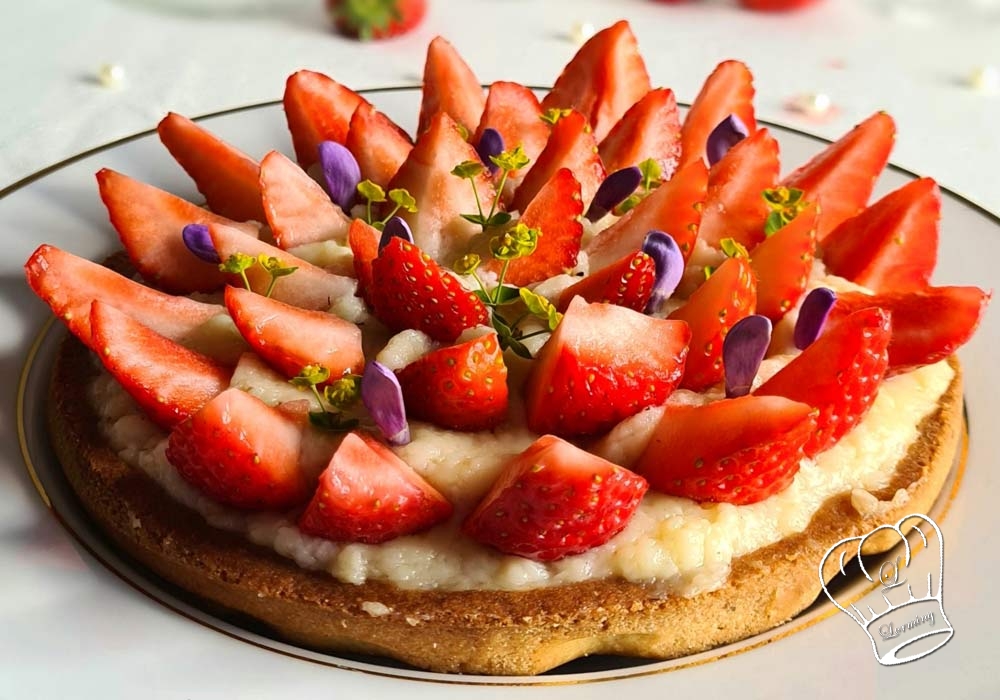 Tarte aux fraises