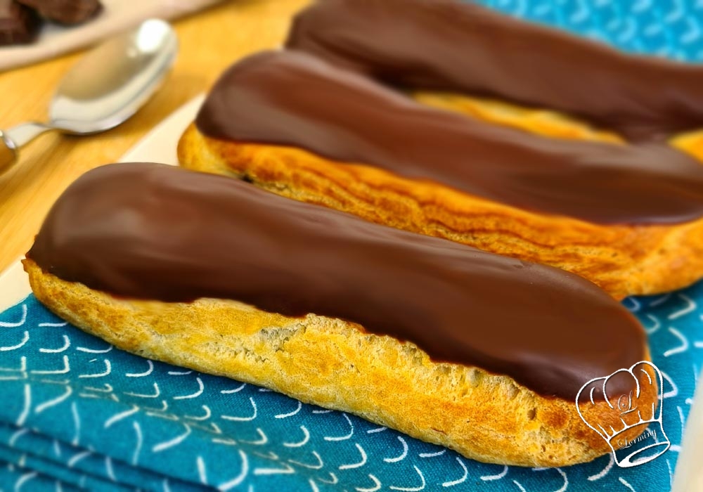 Eclairs au chocolat 1