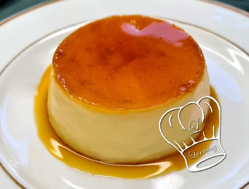 Flan au caramel fait maison facile et sans four