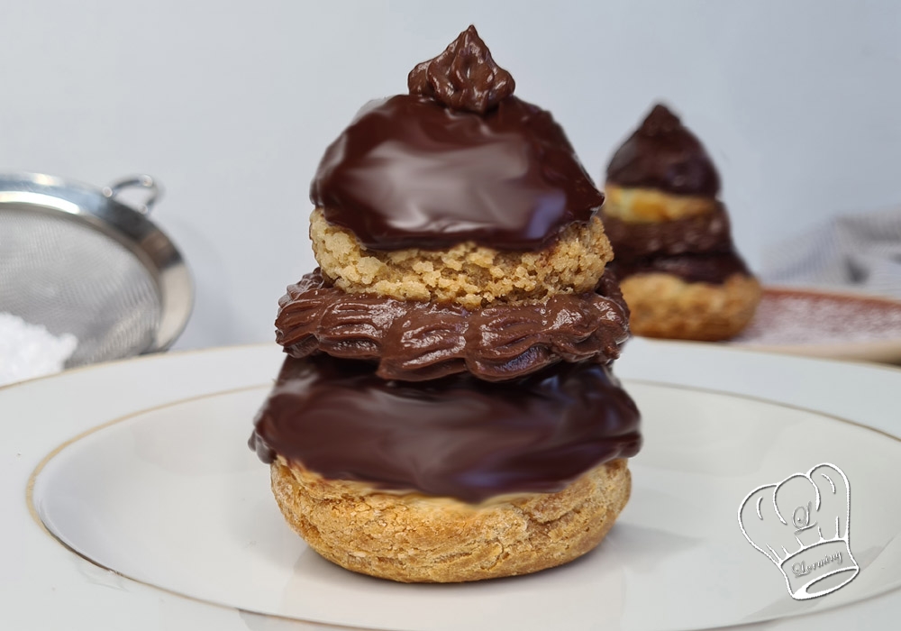 Religieuse au chocolat