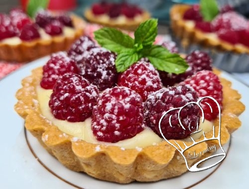 Tartelettes aux framboises