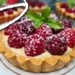 Tartelettes aux framboises