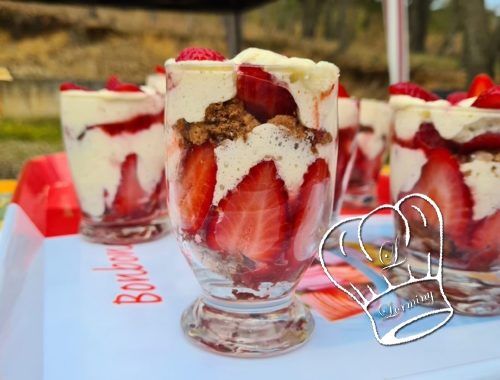 Tiramisu aux fraises