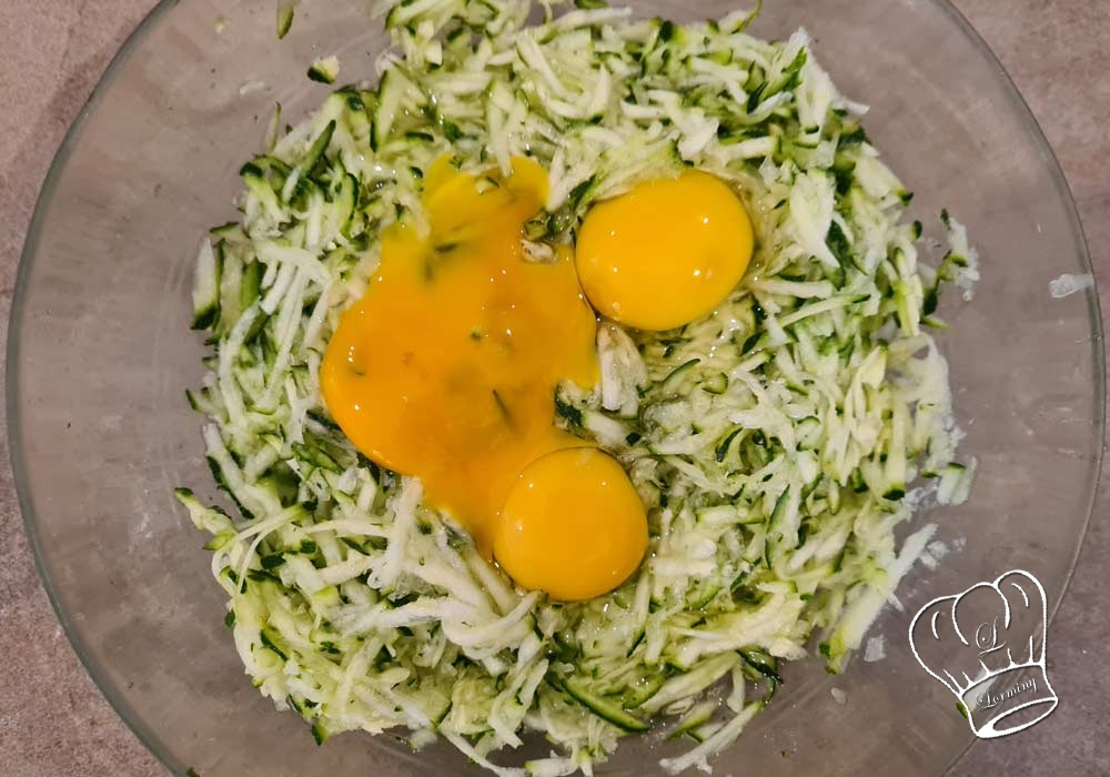 Courgettes oeufs