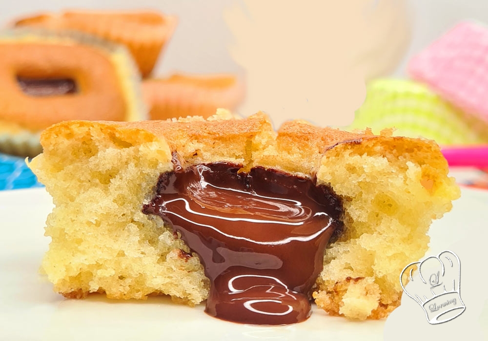 Gateaux nature et carreau de chocolat pour enfants