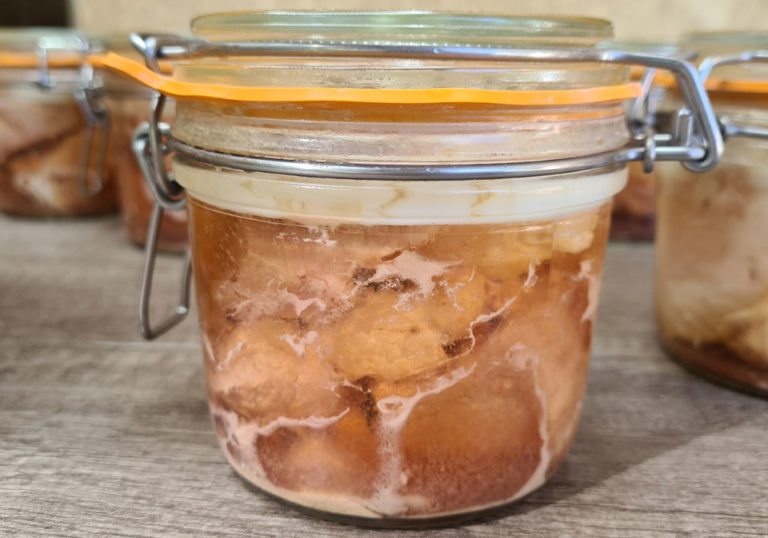 Recette : Longe de porc en conserves - Lorminy
