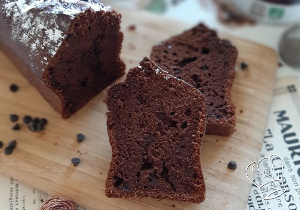 Cake au chocolat et au fromage blanc