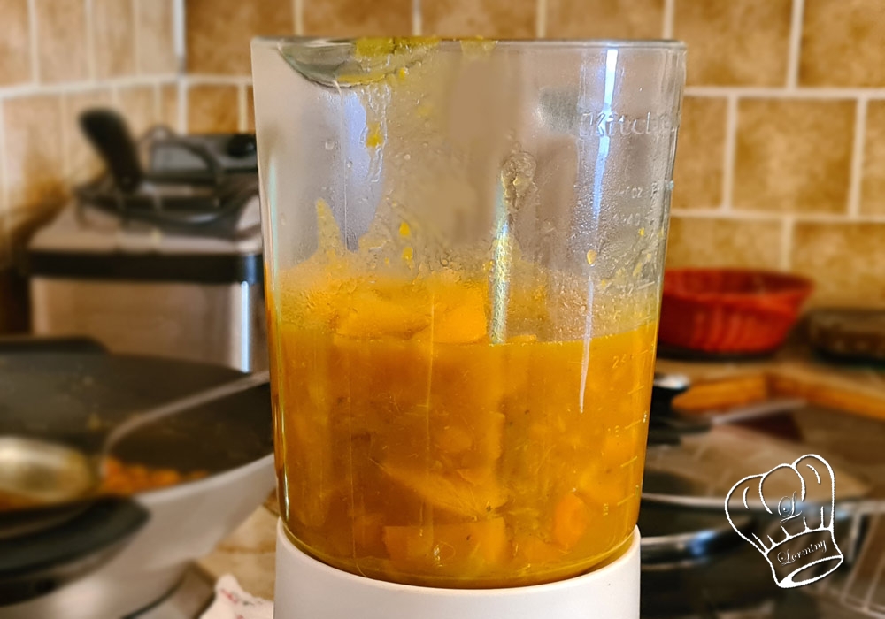 Blinder soupe de carottes potimarron