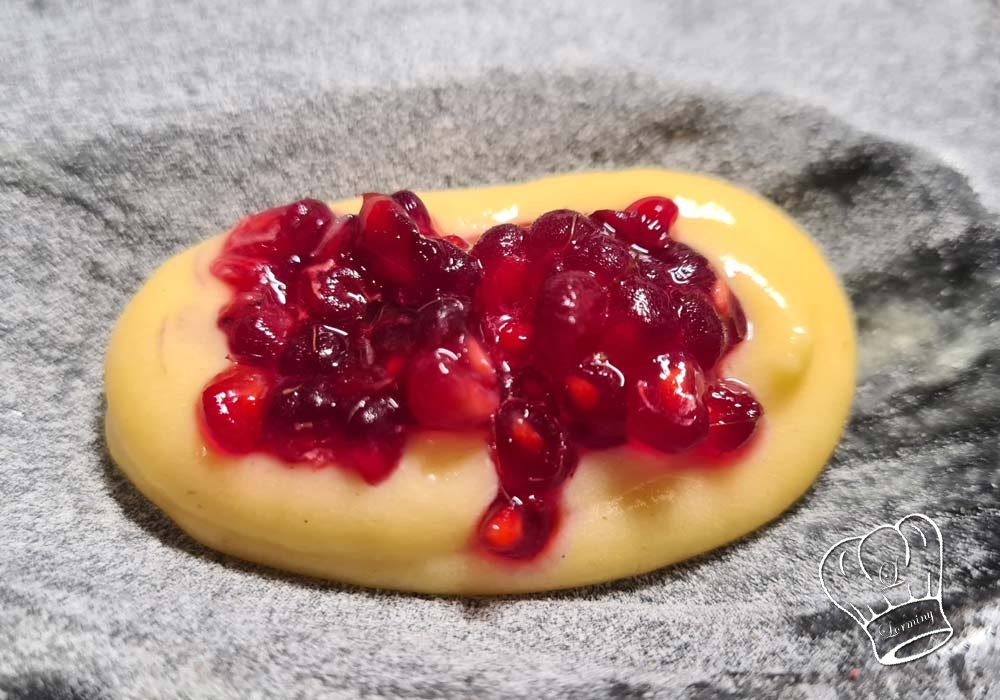 Montage madeleines aux framboises