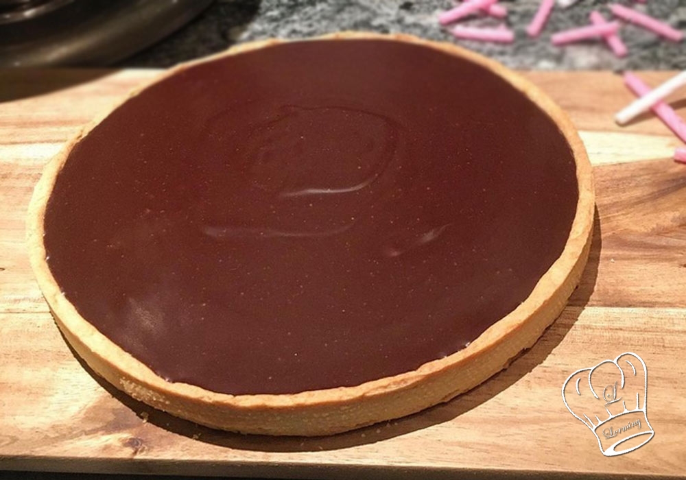 Tarte au chocolat noir