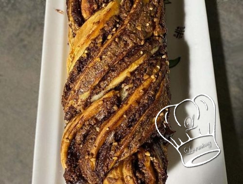 Babka chocolat noisettes