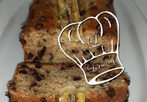 Banana bread aux pépites de chocolat