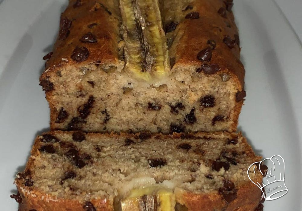 Banana bread aux pepites de chocolat