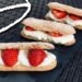 Biscuits a la cuillere facon eclairs aux fraises