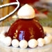 Bonnet du pere noel framboises chocolat