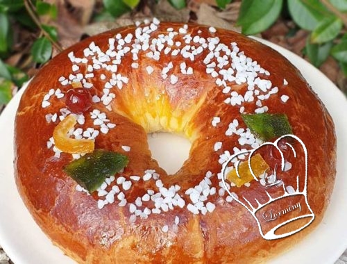 Brioche des rois pour lepiphanie