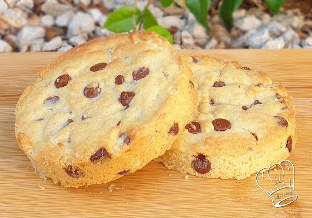 Cookies a la cassonade et aux pepites de chocolat