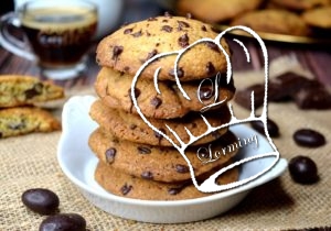 Cookies nature aux éclats de chocolat