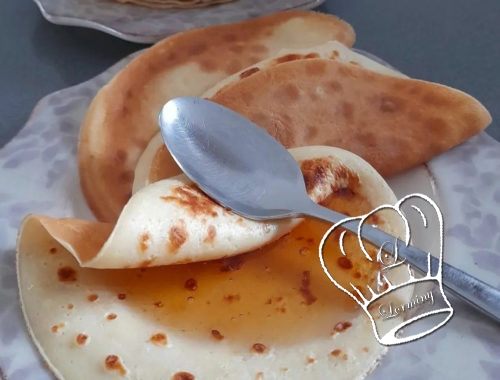 Crepes fines et moelleuses