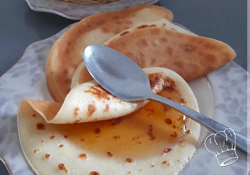 Crepes fines et moelleuses