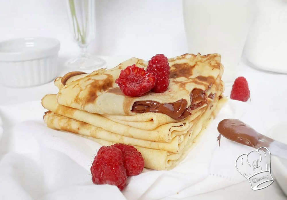 Crepes rapides avec 3 ingredients