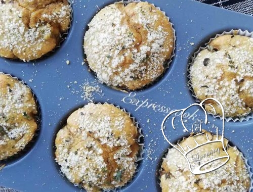 Muffins au foie gras et champignons