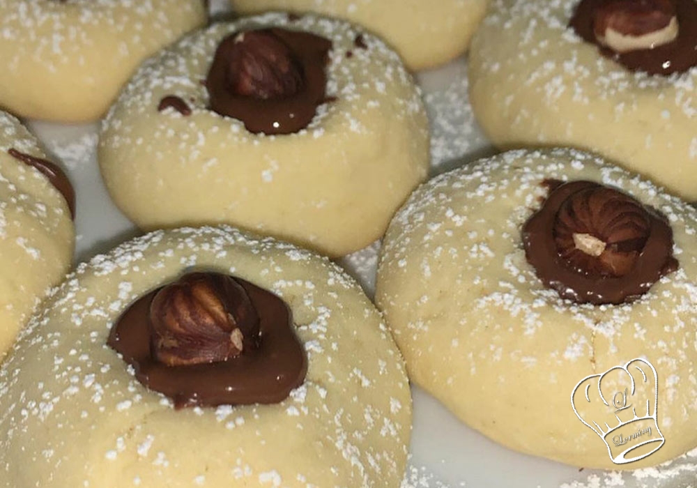 Sables fondants aux noisettes et maizena