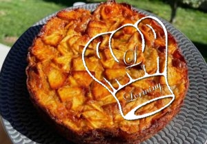 Gâteau invisible aux pommes