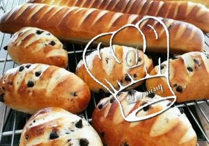 Pains au lait aux pépites de chocolat