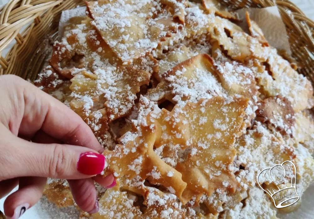 Bugnes croustillantes pour mardi gras