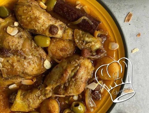 Tajine de poulet au miel fleur d oranger et cannelle