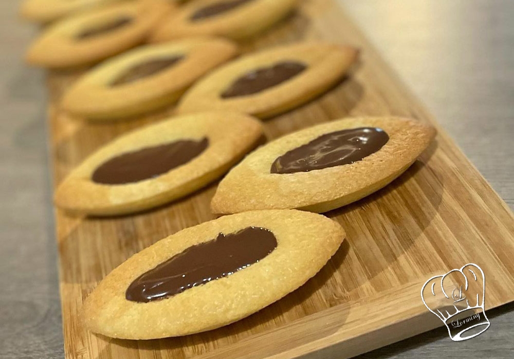 Barquettes facon lu au chocolat maison