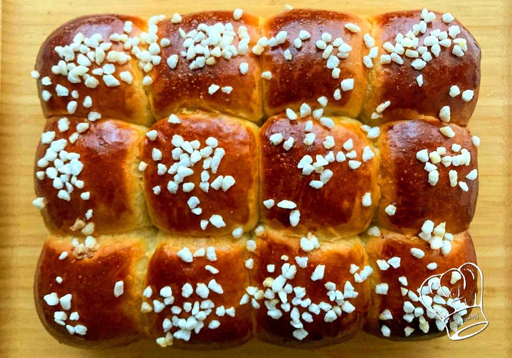 Brioche extra moelleuse au sucre perle