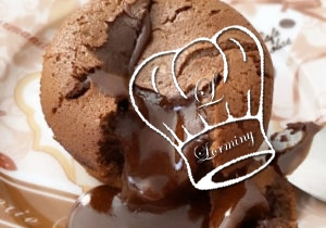 Coulant au chocolat noir