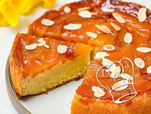 Gateau facon tatin aux pommes